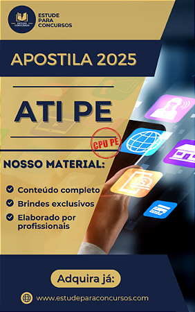 Apostila CPU PE 2025 Analista de Aplicações de Tecnologia da Informação e Comunicação