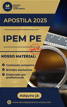 Apostila CPU PE 2025 Agente Administrativo