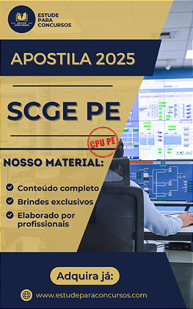 Apostila CPU PE 2025 Gestor Obras Públicas