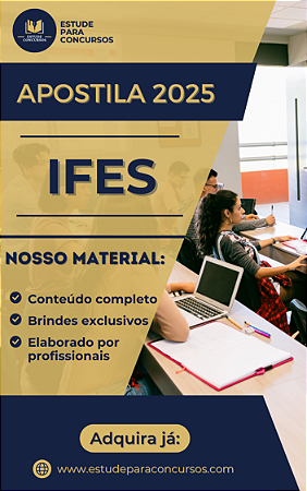 Apostila IFES 2025 Técnico de Laboratório Informática