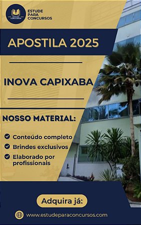 Apostila INOVA CAPIXABA 2025 Técnico de Segurança do Trabalho