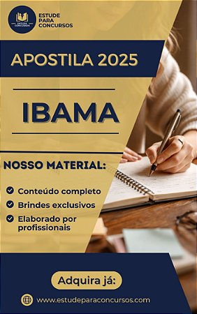 Apostila IBAMA 2026 Pedagogo