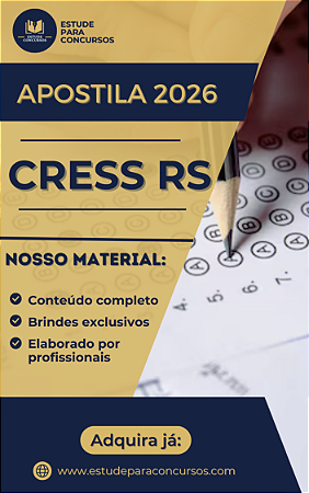 Apostila CRESS RS 2026 Assistente Social