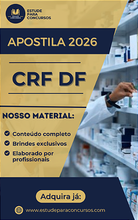 Apostila CRF DF 2026 Analista I Advogado