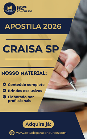 Apostila CRAISA SP 2026 Enfermeiro do Trabalho