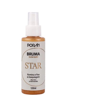 BRUMA GLOW OURO STAR 120 ML- PORAN
