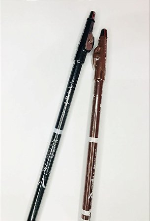 Kit 2 em 1 " Lápis de olho preto+ Lápis Marrom Universal" Vivai