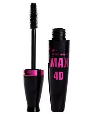 MASCARA PARA CILIOS MAX 4D RíMEL Bella Femme  MUITO MAIS VOLUME,EFEITO CÍLIOS POSTIÇOS