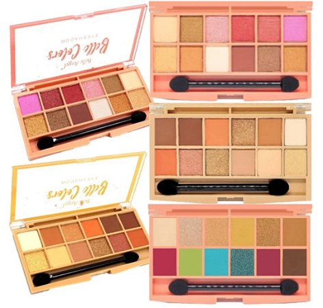 Belle Colors Belle Angel - Paleta de Sombras 12 Cores Cor"A"