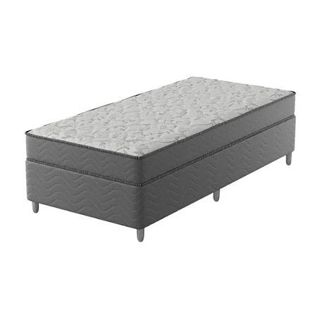 CONJUNTO BOX SOLTEIRO(BOX E COLCHÃO) 88X1,88