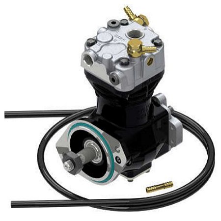 Compressor De Ar Motor Cummins 8.160E Caminhao Volkswagen P/ Subst 9129700010 C/ KIT 5321238 2P0100759B Marca KGM65061