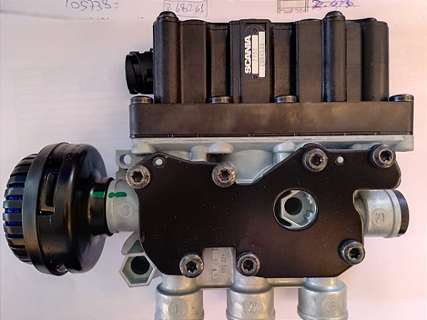 Valvula solenoide 2084509 1448078 scania original 4728800310
