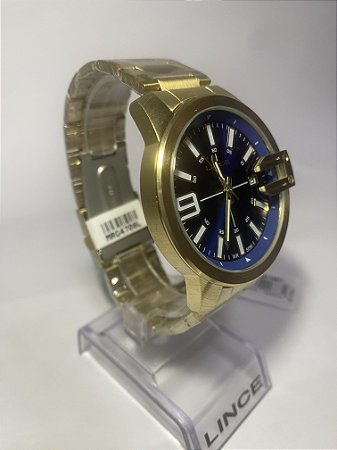 RELOGIO MASCULINO UNISSEX ANALOGICO MRG4708L DOURADO