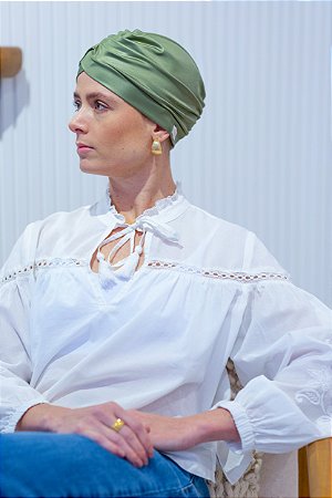 Turbante Tomas Verde Cactus UV 50+