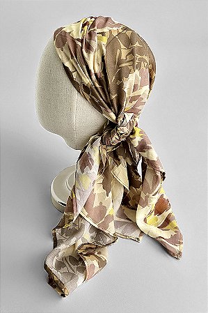 Lenço Aconchego Natural | 90 x 90