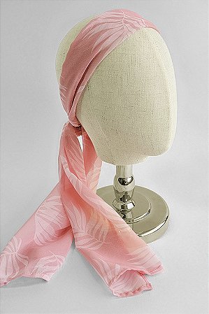 Lenço Rosa Radiante | 140 x 30