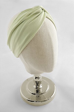 Faixa Turbante Verde Limão
