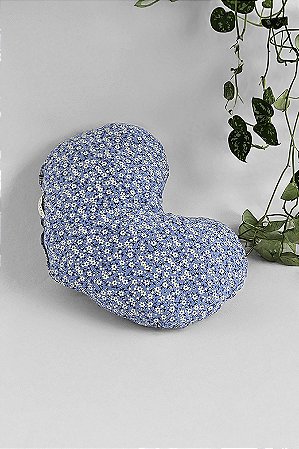 Almofada Pós Mastectomia Azul Floral