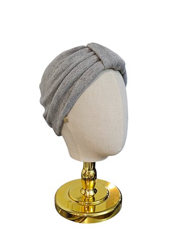 Turbante Paris Cinza Mescla