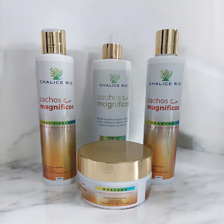 Kit 2 ( Shampoo, máscara capilar, condicionador e creme de pentear)