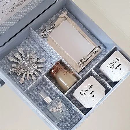 Convite Batismo Luxo