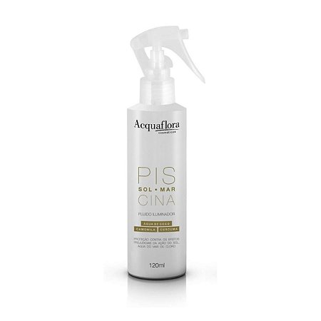 Acquaflora Fluido Iluminador Sol Mar e Piscina 120ml