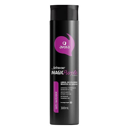 Gloss Matizador Avora Splendore Magic Purple Platinum 300ml