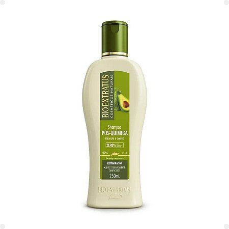 Shampoo Bio Extratus Pós Quimica Abacate e Jojoba 250ml