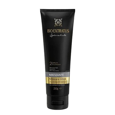 Máscara Cinza Bio Extratus Specialiste Matizante 250g