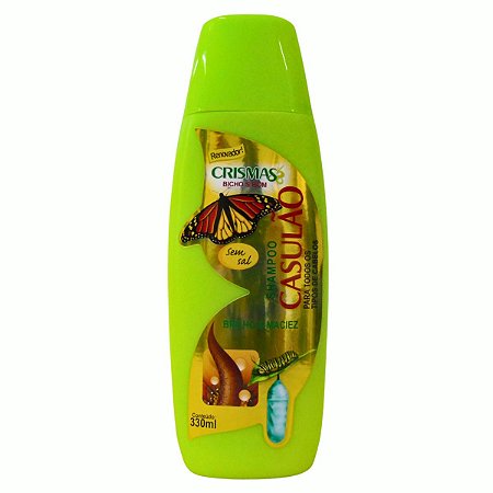 Shampoo Casulao Crismas Bichos Bom Brilho e Maciez 330ml