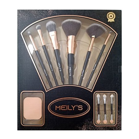 Meily's Kit de Pincéis Ref: Mkp-116