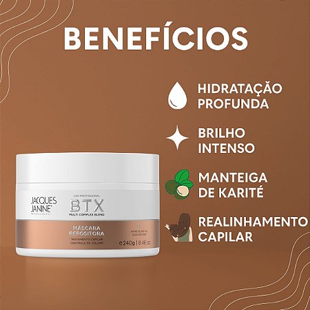 Máscara Repositora Jacques Janine Btx Multi Complex Blend 240g
