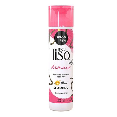 Shampoo Salon Line Meu Liso Demais 300ml