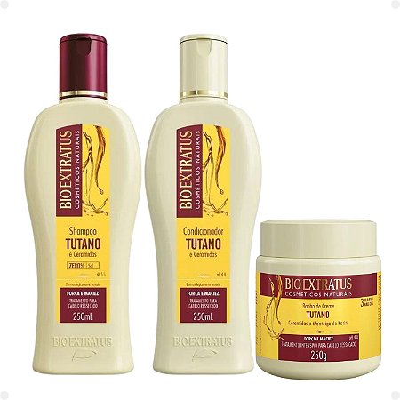 Kit Bio Extratus Tutano Força e Maciez Com 3