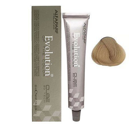 Coloração Creme Alfaparf Evolution 9.13 Louro Clarissimo Cinza Dourado 60ml