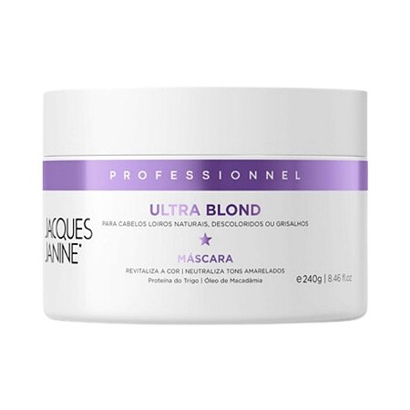 Máscara Jacques Janine Ultra Blond 240g