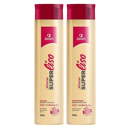 Shampoo + Condicionador Avora Splendore SuperLiso 300ml