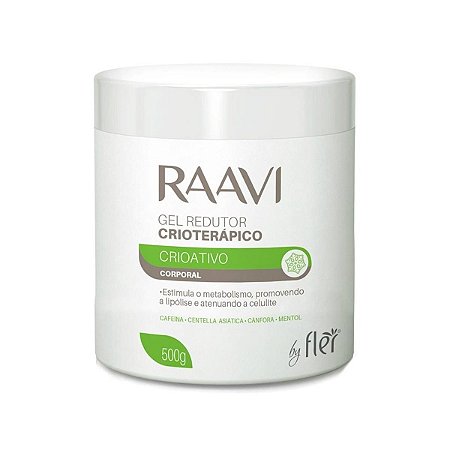 Raavi Gel Redutor Crioterapico Corporal 500g