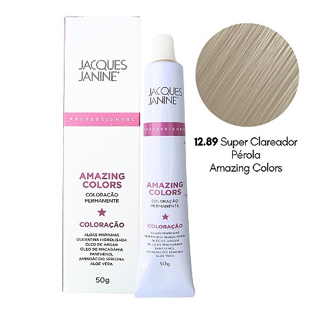 Coloração Jacques Janine 12.89 Super Clareador Pérola 50g
