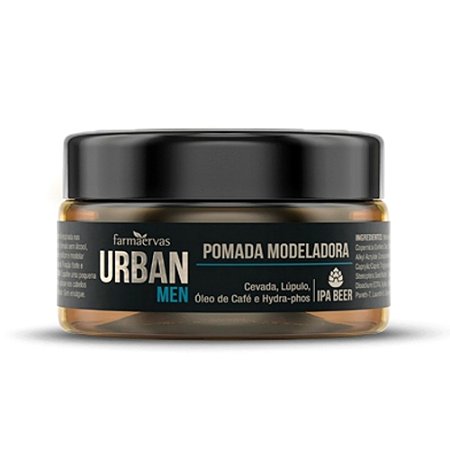 Farmaervas Urban Men Pomada Modeladora Efeito Matte 50g