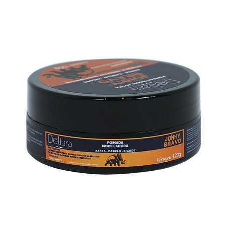 Dellara Jonhy Bravo Pomada Modeladora Fixação Forte 120g