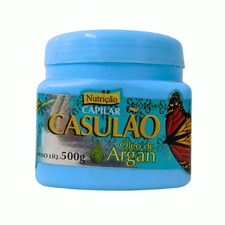 Máscara de Nutrição Casulão Bichos Bom Óleo de Argan 500g
