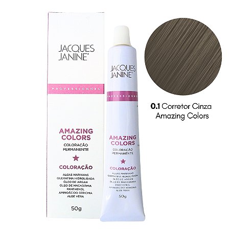 Coloração Jacques Janine 0.1 Corretor Cinza 50g