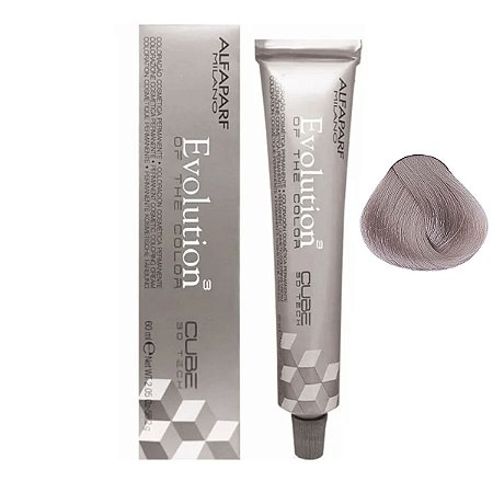 Coloração Creme Alfaparf Evolution 11.21 Louro Platina Irise Cinza 60ml