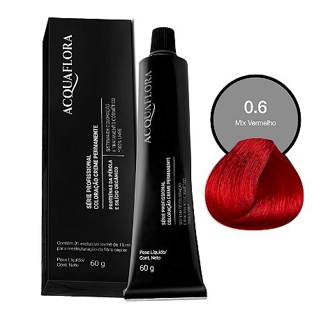 Coloração Acquaflora 0.6 Mix Vermelho 60g