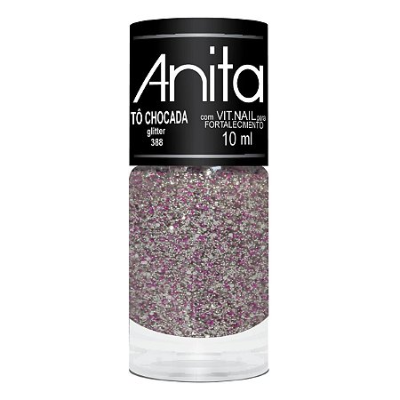 Anita Esmalte Com Glitter Tô Chocada 388 10ml
