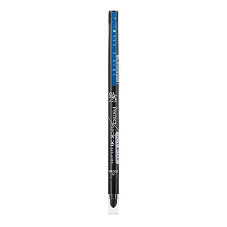 Lápis Retrátil Para Olhos Ruby Kisses Prova D'água Intense Eyeliner Warerproof Blackest Black Raew01br