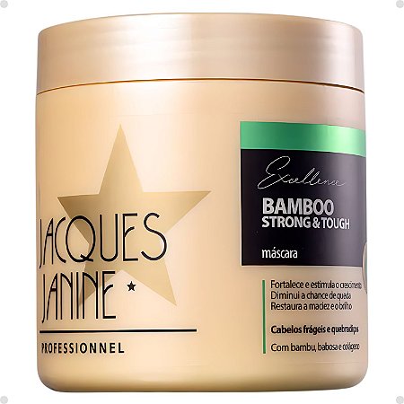 Máscara Jacques Janine Excellence Bamboo Strong e Tough 500g