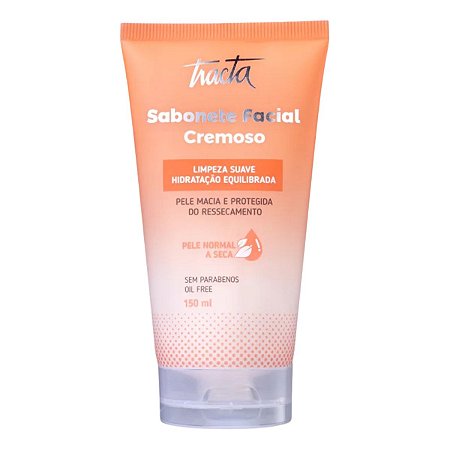 Tracta Sabonete Facial Cremoso Limpeza Suave 150ml