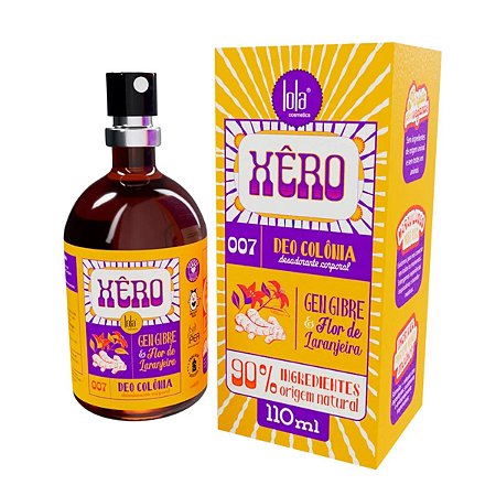 Deo Colônia Lola Xêro Gengibre e Flor de Laranjeira 110ml